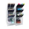 Wrapables Pen Organizer with 4 Compartments Desk Storage Organizer for Home, Office, Work